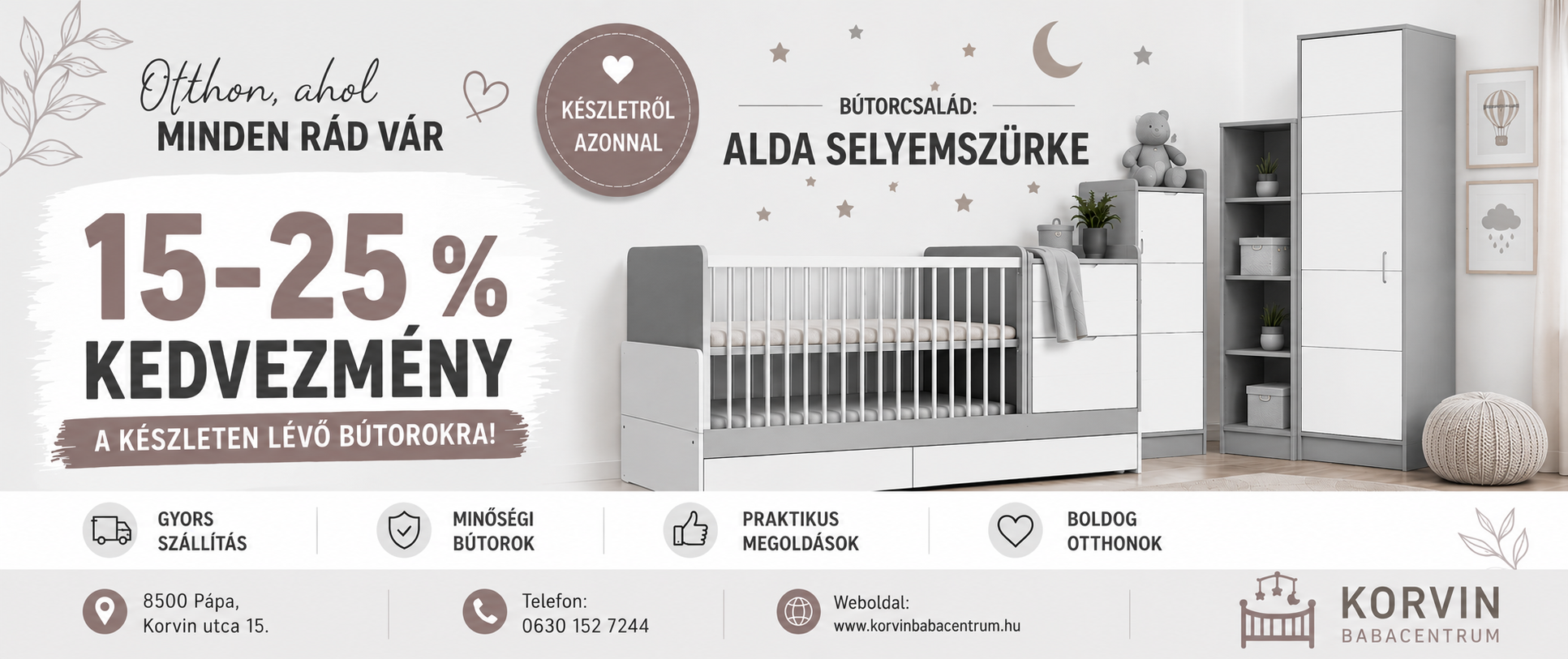 Korvin Babacentrum Bababolt