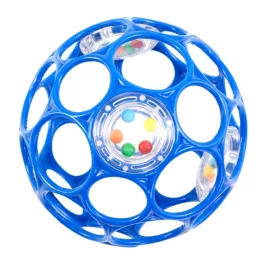 Bright Starts játék Oball Rattle 10cm / kék