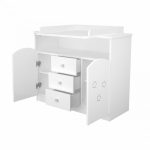 Timba pelenkázó szekrény Félix 106-os fehér-csillagos