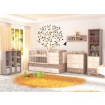 Timba pelenkázó szekrény Viki eltolható feltéttel 107 krém-fűz