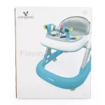Moni Fiesta bébikomp, 2in1 döntött járássegítővé alakítható szürke