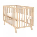 Timba kiságy Niki járókává alakítható 60x120 borostyán