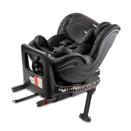 CARETERO TWISTY I-SIZE 0-105cm (0-18 KG) ISOFIX AUTÓÜLÉS FEKETE