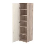 Timba szekrény Viki 1 ajtós krém-fűz