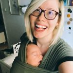 Liliputi® Rugalmas HordozókendőPink Label - Olive