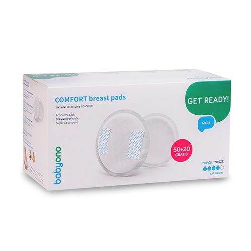 BabyOno melltartóbetét Comfort eldobható 50 plusz 20 db