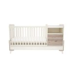 Timba Kloé 2 fiókos Kombinált kiságy / Krém-Fűz