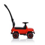 MONI Bébitaxi POLICE napfénytetővel PIROS