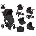 CANGAROO ELLADA 3IN1 BABAKOCSI FEKETE