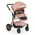 POLLY 3IN1 BABAKOCSI SZETT:SPORT+MÓZES+ TRIO ISIZE AUTÓS HORDOZÓ+KISTÁSKA PINK
