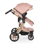 POLLY 3IN1 BABAKOCSI SZETT:SPORT+MÓZES+ TRIO ISIZE AUTÓS HORDOZÓ+KISTÁSKA PINK