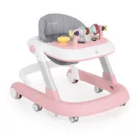 Cangaroo FIESTA bébikomp, 2in1 döntött járássegítővé alakítható PINK rózsaszín