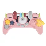 Cangaroo FIESTA bébikomp, 2in1 döntött járássegítővé alakítható PINK rózsaszín