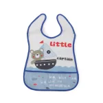 BIB műanyag előke HAPPY MEAL KÉK
