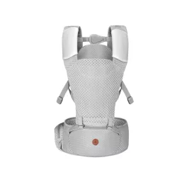   Moni Mistral bébi hordozó 3 poziciós, ergonomikus, hálós vszürke