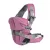 Cangaroo CARRY GO hordozó 4 pozíciós, kapucnis PINK