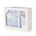 Cangaroo BENNIE takaró szundikendővel 75x100cm/ KÉK