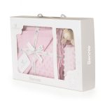 Cangaroo BENNIE takaró szundikendővel 75x100cm PINK