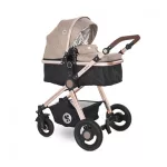 LORELLI ALEXA SET BABAKOCSI MÓZESSÉ ALAKÍTHATÓ SPORT RÉSSZEL - PEARL BEIGE 2021