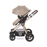 LORELLI ALEXA SET BABAKOCSI MÓZESSÉ ALAKÍTHATÓ SPORT RÉSSZEL - PEARL BEIGE 2021