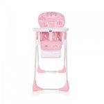 Lorelli Cryspi multifunkciós baba etetőszék - Pink Hearts 2021