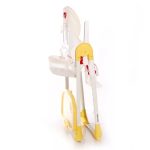 Lorelli Cryspi multifunkciós baba etetőszék - Pink Hearts 2021