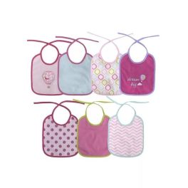 Baby Care 7Darab-os előke, mintás - Girl