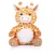 CHIPOLINO ZENÉLŐ, VILÁGÍTÓ PLÜSS JÁTÉK - GIRAFFE