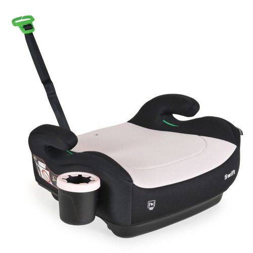 Cangaroo SWIFT ülésemelő I-SIZE pohártartóval, hevederrel 125-150cm PINK