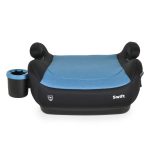 Moni Swift ülésemelő i-size pohártartóval, hevederrel 125-150cm kék