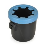 Moni Swift ülésemelő i-size pohártartóval, hevederrel 125-150cm kék