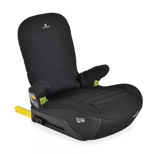 Cangaroo GALAXY ülésmagasító háttámlával 125-150cm, ISOFIX FEKETE