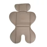 SECURITY autós ülés belső övvel, isofix, ajándék 2plüss+párna 76-150cm BÉZS