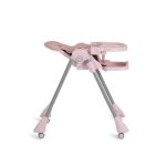 Moni RICO multi etetőszék alsó kosár nélkül, összecsukható PINK