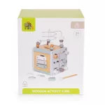 MONI activity kocka xilofonnal, drót pályával VKÉK