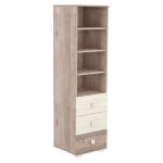 Timba szekrény Viki 3 fiókos nyitott krém-fűz