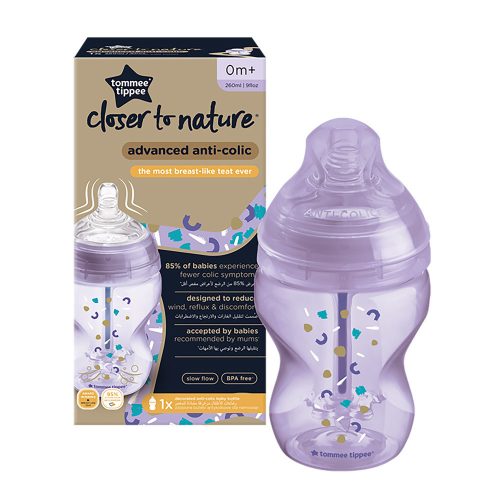 Tommee Tippee cumisüveg Advenced anti colic 260 ml / GIRL