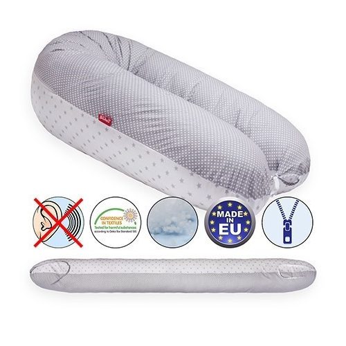 Scamp Formázható univerzális szoptatós párna pamut huzattal/MouseDotsStars