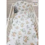 PIHE-TEX 3 részes babaágynemű szett Dínók (569) 