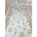 PIHE-TEX 3 részes babaágynemű szett Dínók (569) 