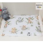 PIHE-TEX 3 részes babaágynemű szett Dínók (569) 