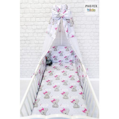 Pihetex Maci Girl 4 részes babaágynemű szett (481/Sz) 