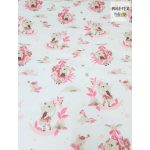 Pihe Tex 2 RÉSZES BABA ÁGYNEMŰ SZETT - MASNIS NYUSZI RÓZSA (669)