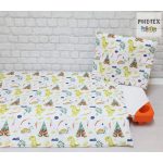 Pihe Tex 2 RÉSZES BABA ÁGYNEMŰ SZETT - INDIÁN DINÓ (681)