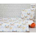 Pihe Tex 2 RÉSZES BABA ÁGYNEMŰ SZETT - KASTÉLY KÉK (678_K)