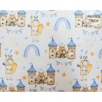 Pihe Tex 2 RÉSZES BABA ÁGYNEMŰ SZETT - KASTÉLY KÉK (678_K)