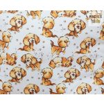 Pihe Tex 2 RÉSZES BABA ÁGYNEMŰ SZETT - KUTYUS GYERMEK (680)