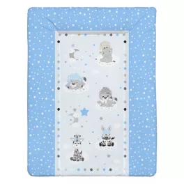  AFRIKAI ÁLOM KÉK puha pelenkázólap 70×50 cm – vízhatlan, bababarát Softy pelenkázó alátét