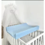 Pelenkázólapra pamut huzat 50x70 - Kék