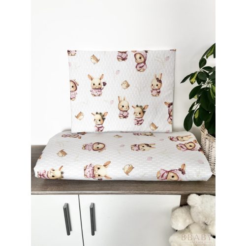 Sweet Bunny gyerek ágynemű szett – Vintage nyuszik ölelésében 90 x 140